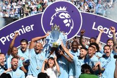 Insiden Trofi Liga Inggris Milik Manchester City Terjatuh