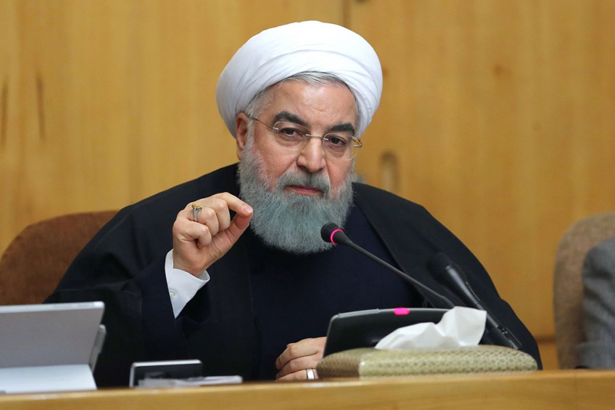 Presiden Iran Hassan Rouhani.