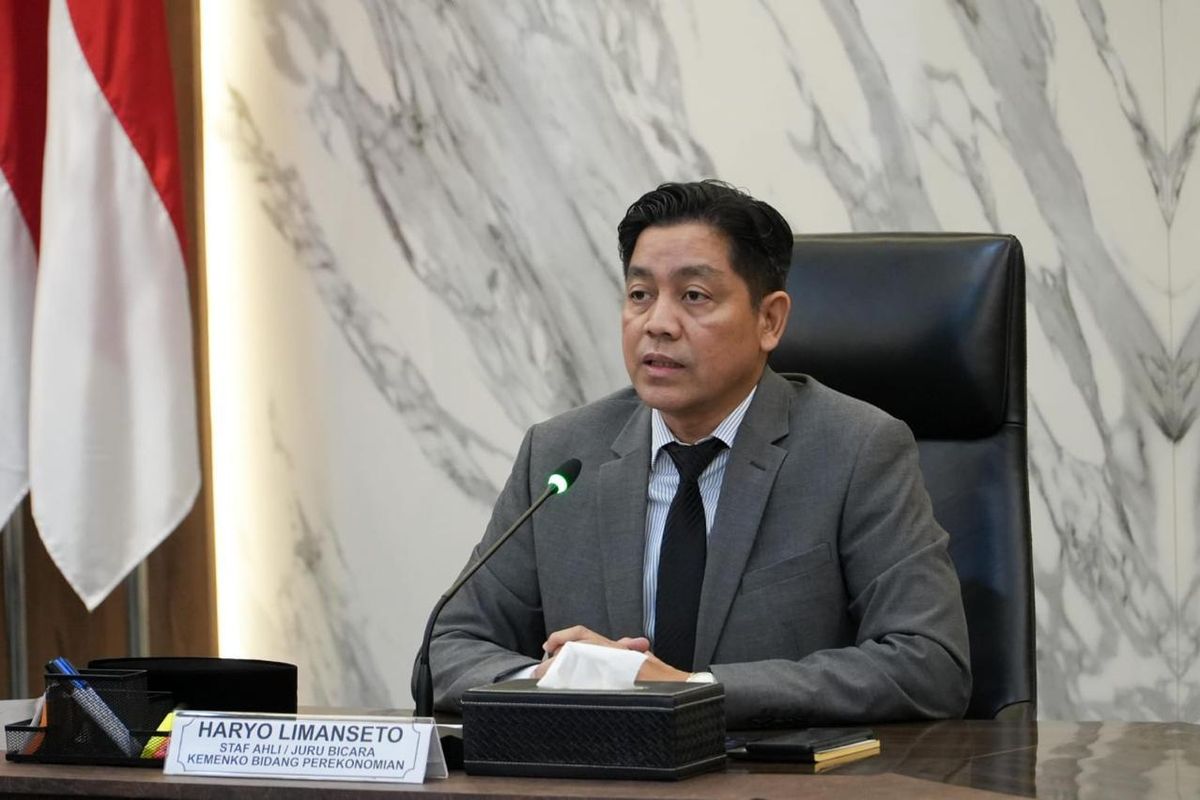 Juru Bicara Kementerian Koordinator (Kemenko) Bidang Perekonomian Haryo Limanseto.