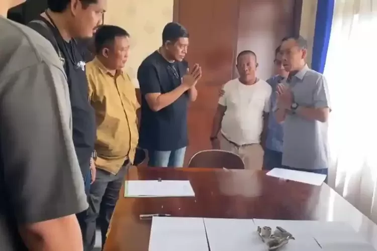 Dampingi Pelaku Penembakan ASN Menyerahkan Diri, Wakil Bupati Lampung Utara Minta Maaf