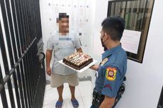 Ditangkap saat Ulang Tahun, Buron Ini Dapat Hadiah Kue dari Polisi Filipina