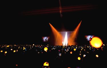Konser Suga BTS | Agust D Tour in Jakarta Day 2 di Indonesia Convention Exhibition (ICE) BSD, Tangerang, Banten, Sabtu (27/5/2023)