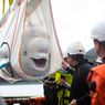 Seekor Paus Beluga Terlihat Tersenyum kepada Manusia ketika Dipindahkan ke Habitat Lebih Luas