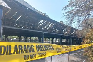 Area Parkir Pabrik Ban di Purworejo Terbakar, Ratusan Motor Hangus dalam Sekejap