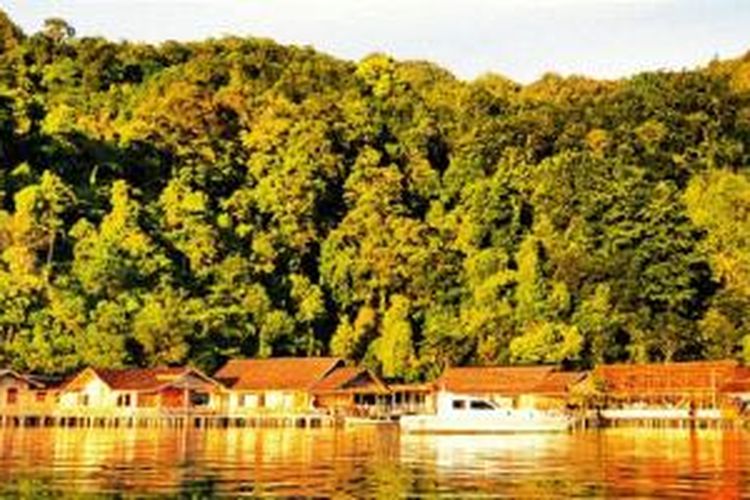 ILUSTRASI: Desa Sawai di Pulau Seram, Maluku.