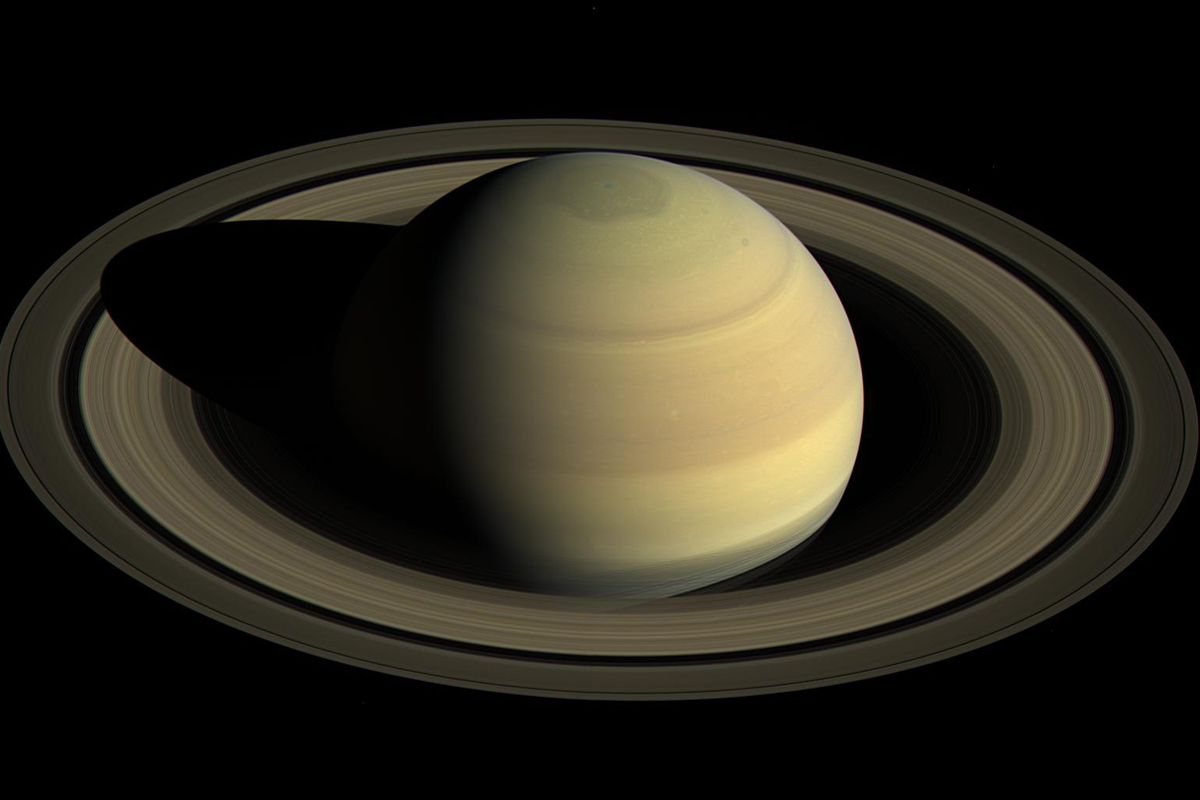 Ilustrasi Saturnus. 
