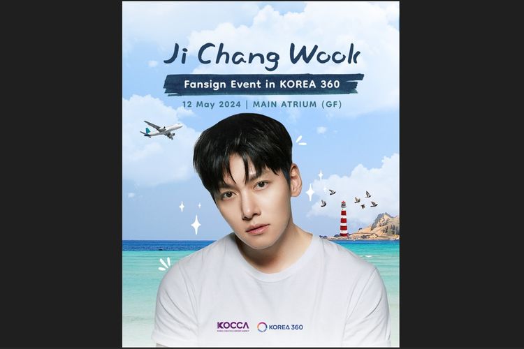 Aktor asal Korea Selatan Ji Chang Wook menggelar acara Ji Chang Wook Fansign Event in KOREA 360 di Main Atrium Pusat Promosi Kebudayaan Korea di Indonesia, 
KOREA 360, di LOTTE Mall, Jakarta, Minggu (12/5/2024). 