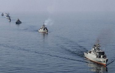 Garda Revolusi Iran Latihan Tembak di Selat Hormuz, Siap Perang Lawan AS?