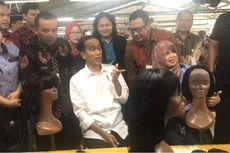 Jokowi Tinjau Pabrik Tempat Asal Wig Madonna