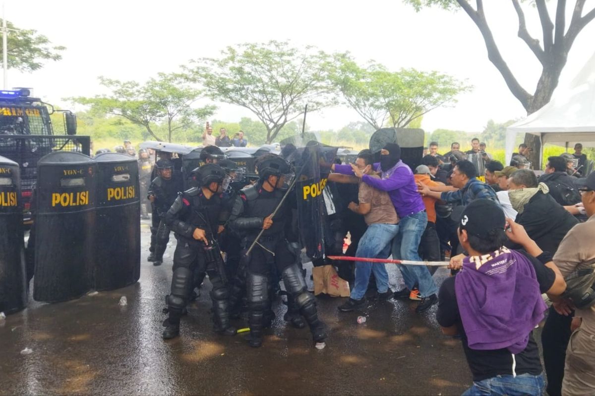 Polres Tangsel Gelar Simulasi Sispamkota untuk Pilkada 2024