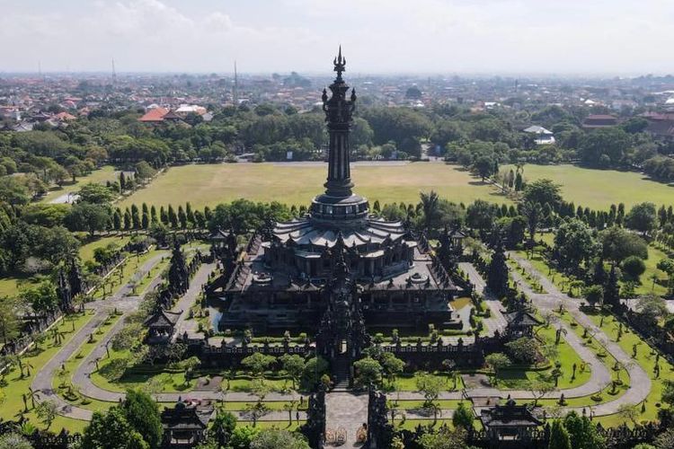 Monumen Bajra Sandhi di Renon, Denpasar, Bali. 