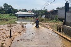 Banjir Berangsur Surut, Bulak Barat-Pasir Putih Tetap Tak Bisa Dilewati Kendaraan