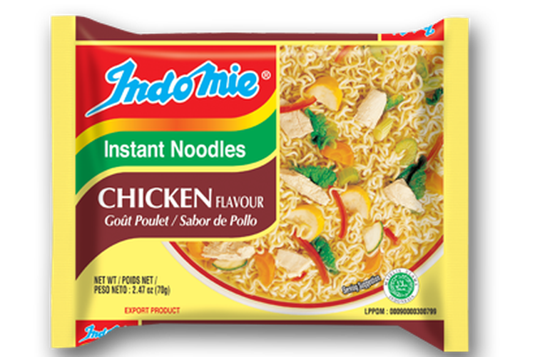 Indomie Chicken Flavour varian Amerika Serikat