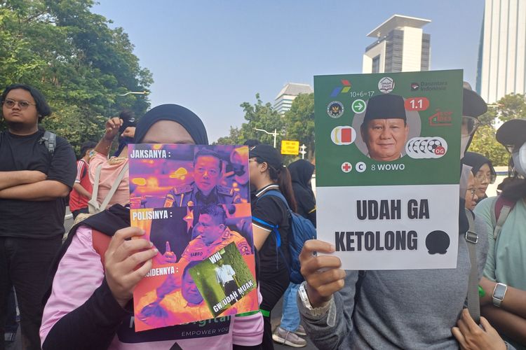 Massa Aksi Tak Diizinkan Demo di Patung Kuda, Polisi Jelaskan Alasannya