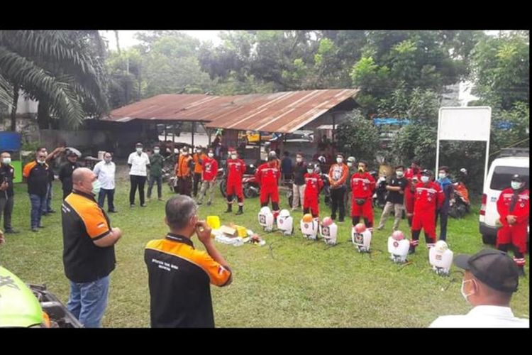 Relawan Peduli Disinfektan (RPD) Covid-19 Sumatera Utara (Sumut)