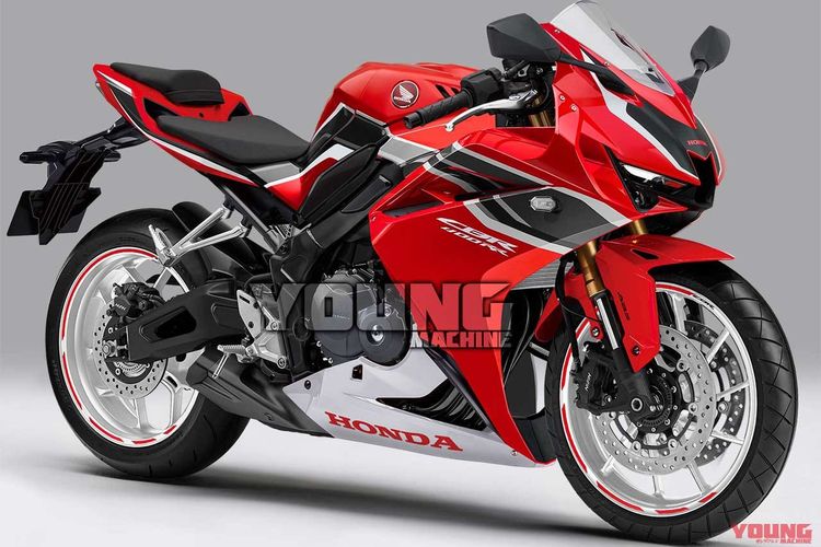 Render terbaru Honda CBR400RR