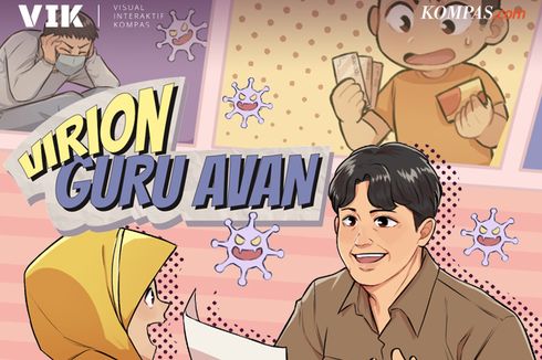 VIK Virion Guru Avan, Komik tentang Covid-19 dan Kesenjangan Digital untuk Anak