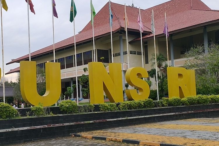 Salah satu sudut kampus Unsri di Indralaya, Sumatera Selatan. 