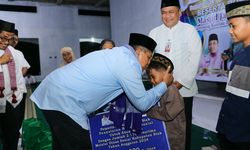 Bupati Siak Senang Banyak Anak Ramaikan Masjid Saat Safari Ramadhan di Rantau Bertuah