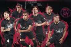 Jersey Ketiga PSG Musim 2021/2022 Bernuansa Gelap