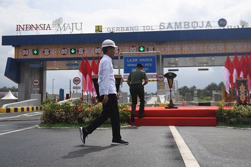 Diresmikan Jokowi, Tol Balikpapan-Samarinda Gratis sampai Tahun Baru 2020