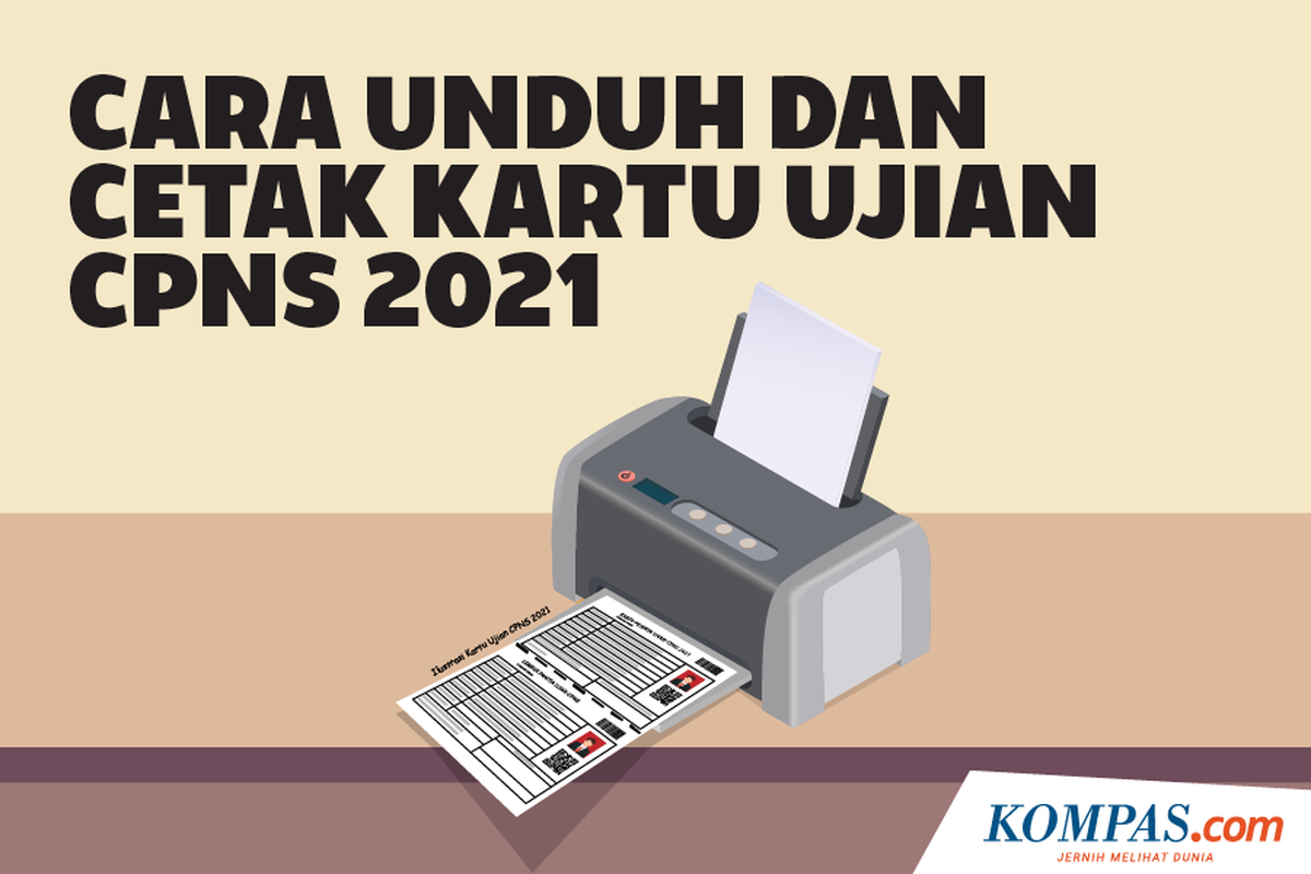 Cara Unduh dan Cetak Kartu Ujian CPNS 2021