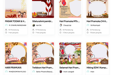 40 Link Download Twibbon Hari Pramuka 14 Agustus 2024 dan Cara Bikin Sendiri di Canva