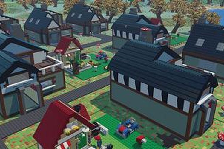 970 Contoh Gambar Rumah Lego HD Terbaru
