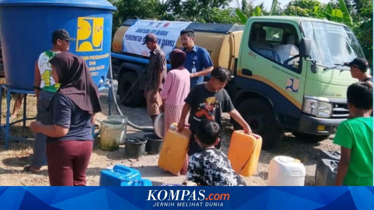 Kekeringan Melanda, BPBD Ciamis Salurkan 15.000 Liter Air Bersih untuk Warga