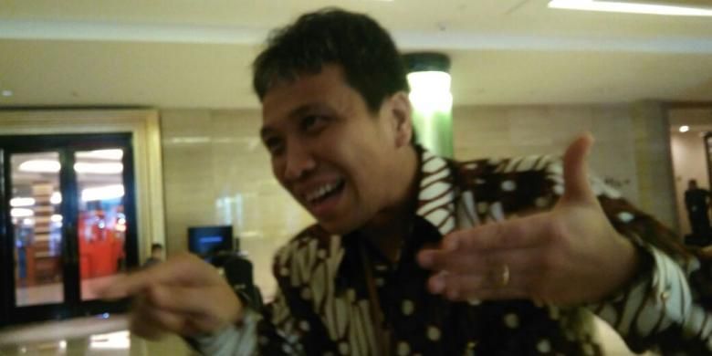 CEO PT Saka Energi Indonesia Tumbur Parlindungan, di Bandung, Jawa Barat, Rabu (5/10/2016).