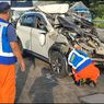 Kecelakaan Beruntun 7 Kendaraan di Tol Palikanci, Terios Masuk Kolong Truk, 1 Luka-luka