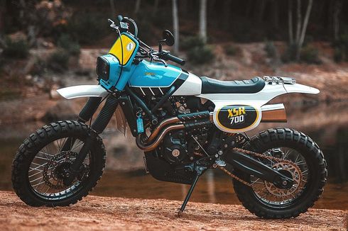 Yamaha XSR700 Scrambler, Asyik Dibuat Dua Alam