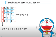 Jawaban Soal TVRI, Kapan A, B, dan C Akan Berenang Bersama Lagi?