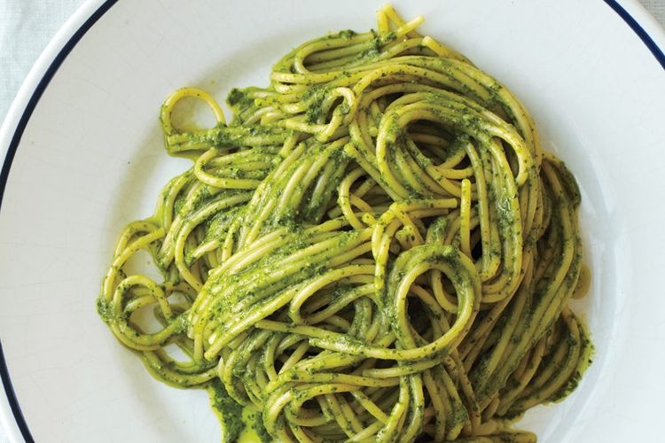 Resep Spageti Saus Pesto, Masak Praktis Cuma 10 Menit