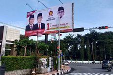 Baliho Prabowo-Gibran di Padang 