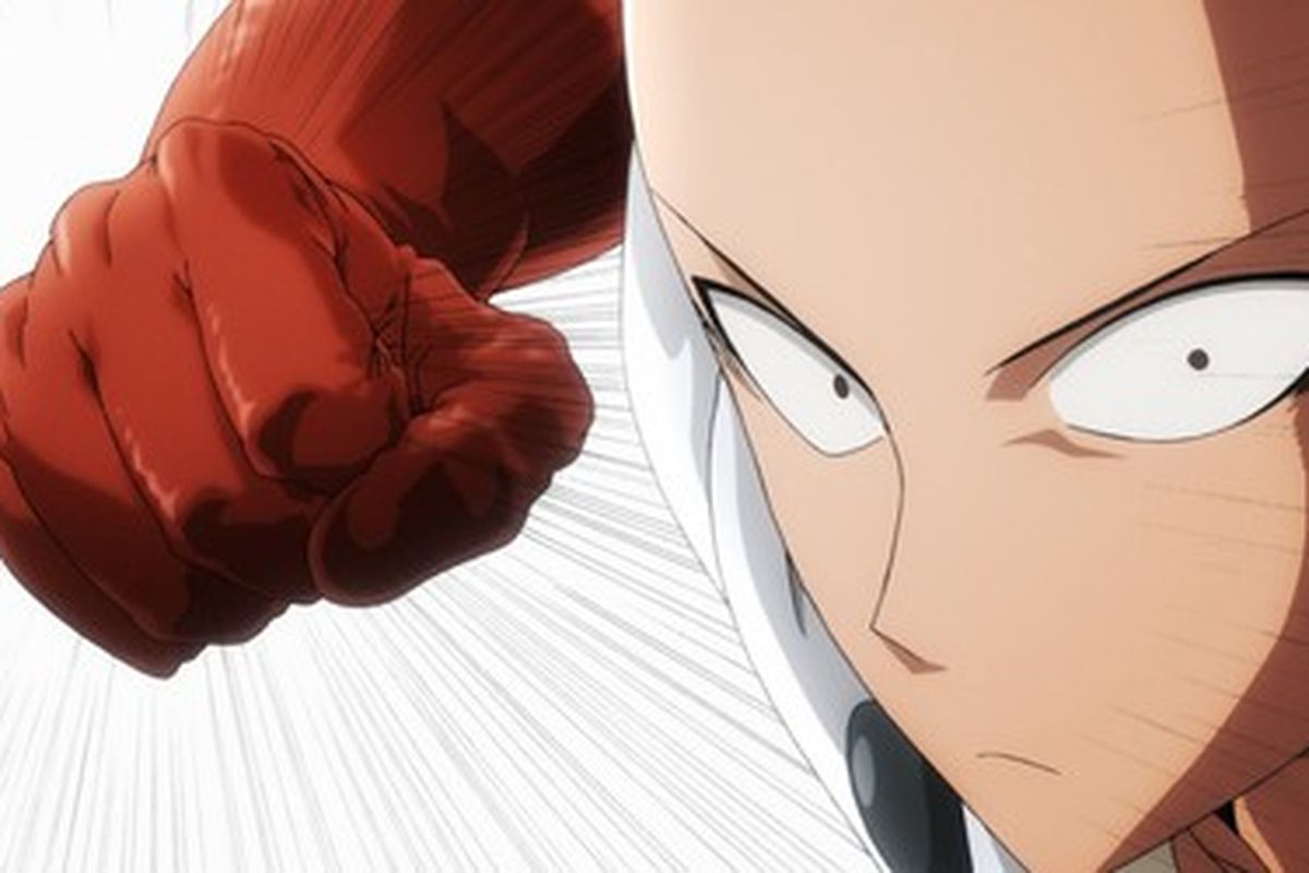 Saitama di anime One Punch Man