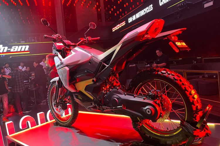 Motor listrik Can Am meluncur di Indonesia
