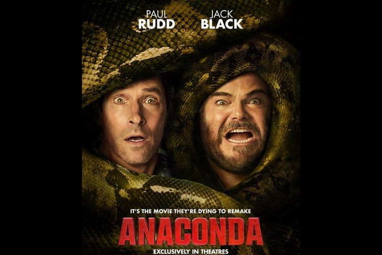 Sony Pictures telah merilis trailer perdana untuk film remake Anaconda. Dalam versi terbarunya, duo Jack Black dan Paul Rudd didapuk sebagai bintang utama.