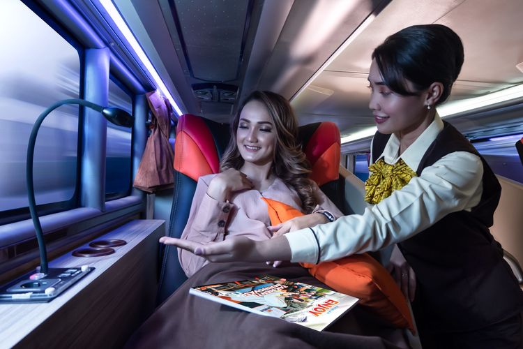 Layanan PO Rosalia Indah untuk penumpang First Class