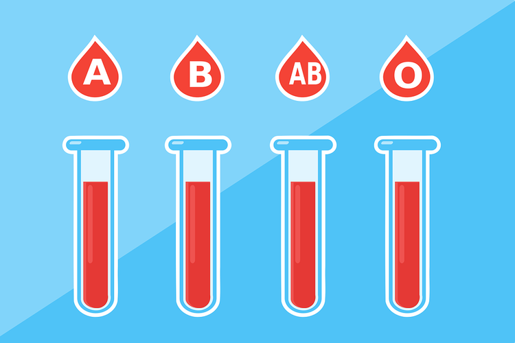 ilustrasi golongan darah
