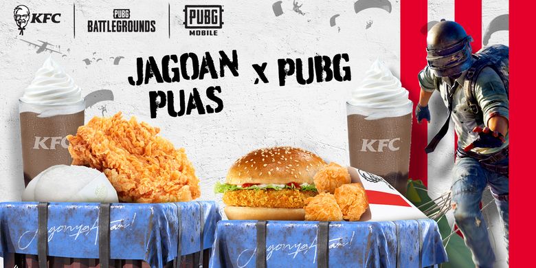 KFC bekerjasama dengan PUBG: Battlegrounds dan PUBG Mobile menghadirkan kolaborasi unik bagi para gamer untuk lebih menikmati permainan. 
