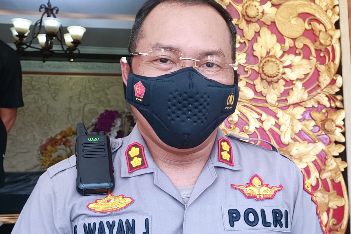 Wakil Kepala Polisi Resor Kota (Wakapolresta) Denpasar AKBP I Wayan Jiartana saat ditemui pada Senin (30/5/2022). Kompas.com/ Yohanes Valdi Seriang Ginta