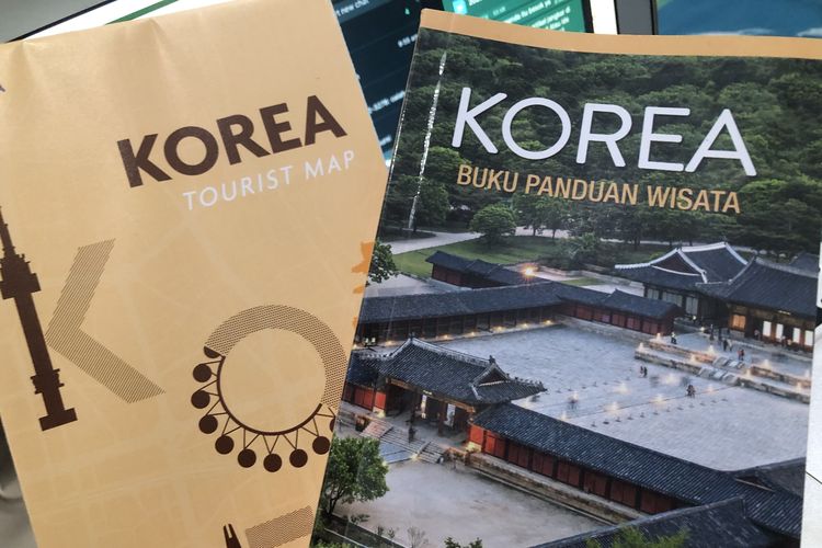 Buku panduan wisata Korea
