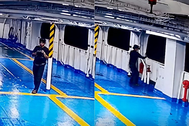 Warga Bandar Lampung Lompat dari KMP Kirana di Selat Sunda, SAR Bakauheni Pantau Kemungkinan Terbawa Arus