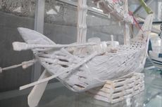 Suhada, Ubah Tulang Ikan Pari Jadi Benda Seni Bernilai Tinggi