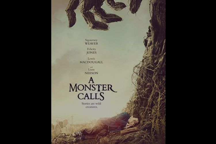 Poster film A Monster Calls.