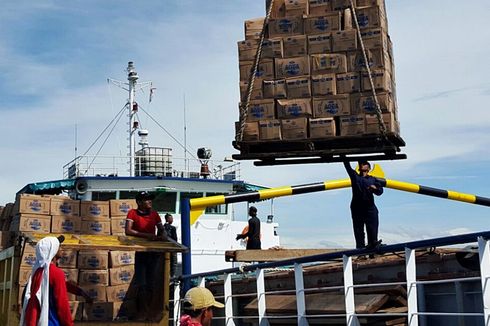 Tak Dilibatkan Dalam Bongkar Muat Kapal Tol Laut, TKBM Dermaga Sei Nyamuk Protes