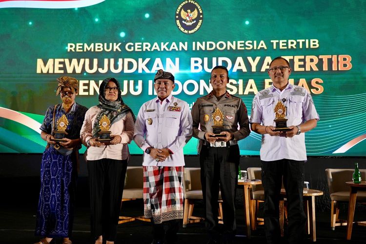Acara Rembuk Gerakan Indonesia Tertib bertajuk Mewujudkan Budaya Tertib Menuju Indonesia Emas? di Bali, Rabu (3/7/2024).
