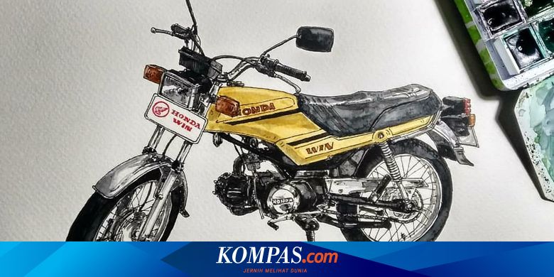  Honda  WIN dari Motor Lurah jadi Mainan  Anak  Kustom