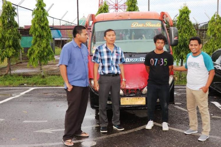 Polisi mendalami kasus pencabulan sopir minibus di Mapolres Aceh Utara, Aceh, Kamis (20/6/2019)